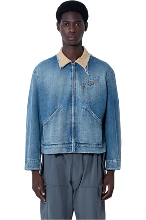 Maison Margiela Herren, Jacken, Blau, 2XLGröße: