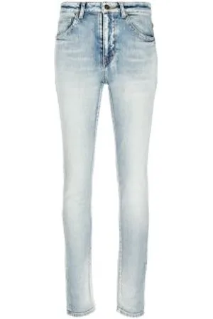 Saint Laurent Damen, Jeans, Blau, W28Größe:
