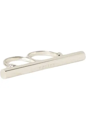 Alexander McQueen Damen, Accessories, Grau, SGröße: