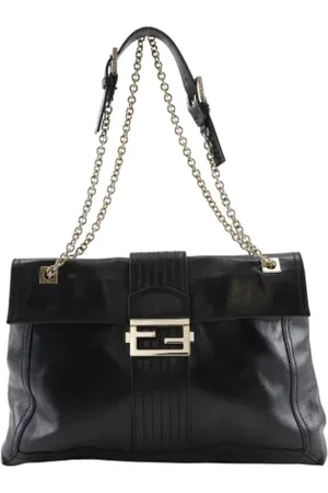 Fendi Damen, Pre-Owned, Schwarzk, ONE SIZEGröße: