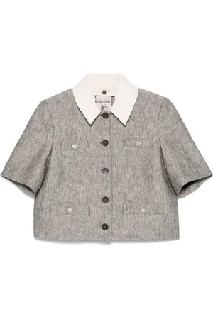 SEMICOUTURE Damen, Jacken, Grau, MGröße: