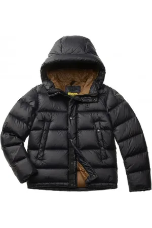 Blauer Herren, Jacken, Schwarzk, MGröße: