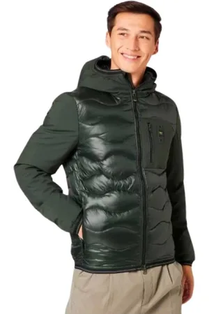 Blauer Herren, Jacken, Grün, 2XLGröße: