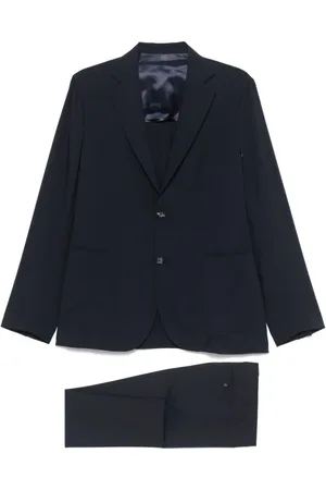 BARBA Herren, Anzüge, Blau, XLGröße: