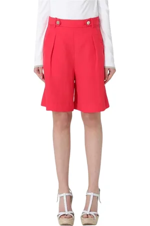 Liu Jo Damen, Shorts, Rot, MGröße: