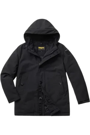 Blauer Herren, Jacken, Schwarzk, 3XLGröße: