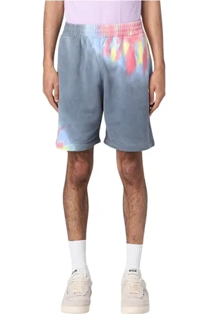 Msgm Herren, Shorts, Mehrfarbig, MGröße:
