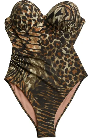Guess Damen, Bademode, Braun, LGröße: