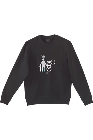 Paul Smith Herren, Sweatshirts & Hoodies, Schwarzk, XLGröße: