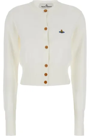 Vivienne Westwood Damen, Strickwaren, Weiß, SGröße: