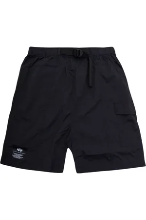 Alpha Industries Herren, Shorts, Schwarzk, LGröße:
