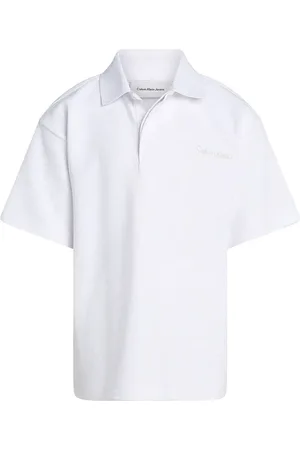 Calvin Klein Unisex, Oberteile, Weiß, 164 CMGröße: