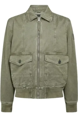 Belstaff Herren, Jacken, Grün, LGröße: