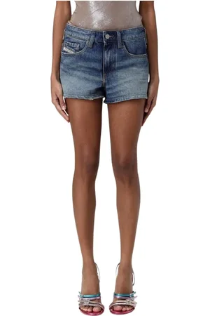 Diesel Damen, Shorts, Blau, W27Größe: