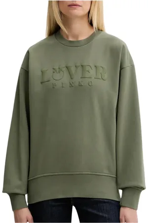 Pinko Damen, Sweatshirts & Hoodies, Grün, SGröße: