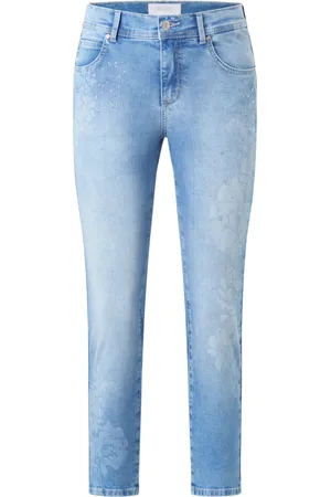 Angels Damen, Jeans, Blau, MGröße: