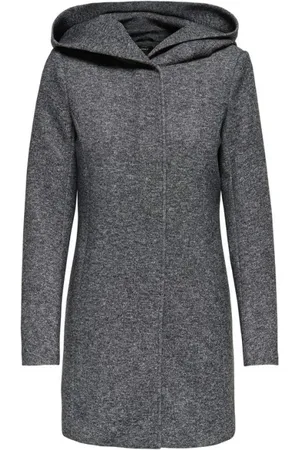 ONLY Damen, Mäntel, Grau, SGröße: