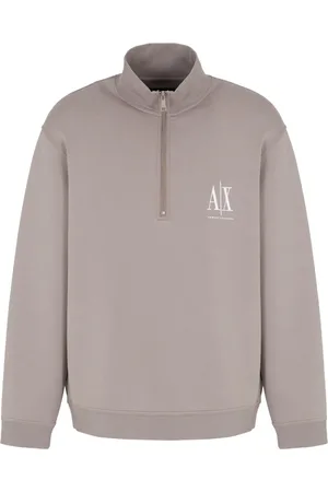 Armani Exchange Herren, Sweatshirts & Hoodies, Grau, 2XLGröße: