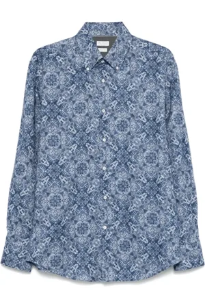 Brunello Cucinelli Herren, Shirts, Blau, XLGröße: