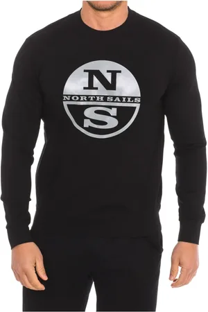 North Sails Herren, Sweatshirts & Hoodies, Schwarzk, 2XLGröße: