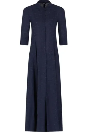 Emporio Armani Damen, Kleider, Blau, LGröße: