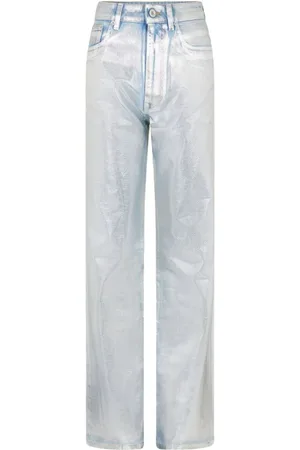 Paco rabanne Damen, Jeans, Grau, W28Größe: