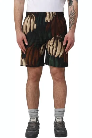 Msgm Herren, Shorts, Mehrfarbig, SGröße: