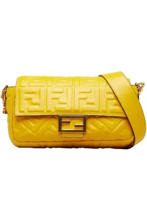 Fendi Damen, Pre-Owned, Gelb, ONE SIZEGröße: