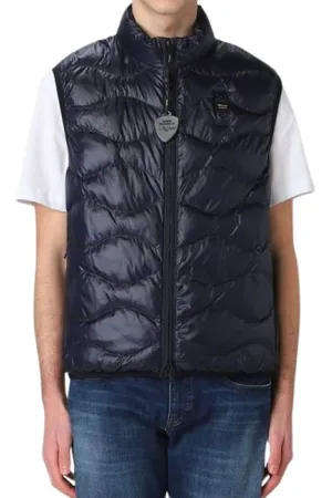 Blauer Herren, Jacken, Blau, SGröße: