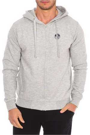 North Sails Herren, Sweatshirts & Hoodies, Grau, MGröße: