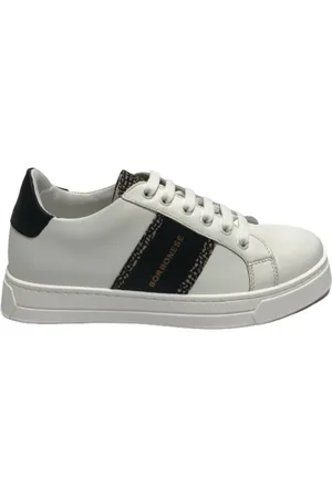 Borbonese Damen, Schuhe, Weiß, 39 EUGröße: