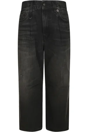 R13 Damen, Jeans, Schwarzk, W26Größe:
