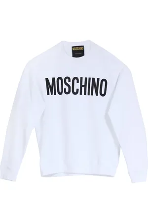 Moschino Herren, Sweatshirts & Hoodies, Weiß, MGröße: