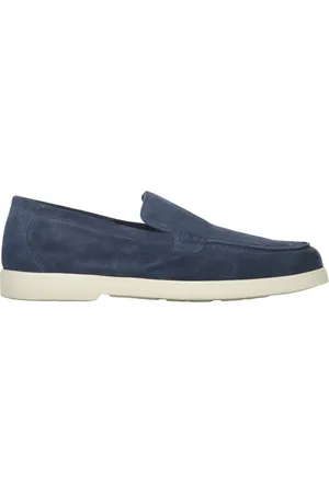 MOORER Herren, Schuhe, Blau, 43 EUGröße: