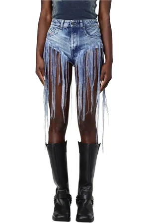 Diesel Damen, Shorts, Blau, W26Größe: