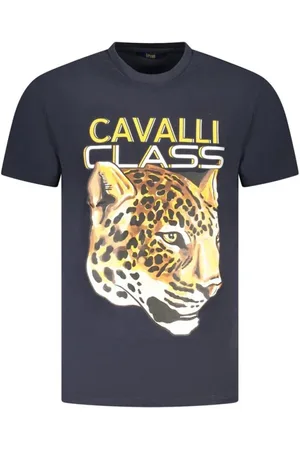 Roberto Cavalli Herren, Oberteile, Blau, MGröße: