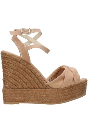 Espadrilles Damen, Schuhe, Braun, 39 EUGröße: