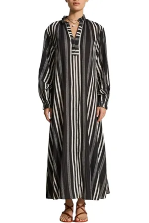 MARE DI LATTE Damen, Kleider, Schwarzk, MGröße: