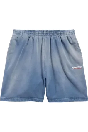 Balenciaga Herren, Shorts, Blau, XLGröße: