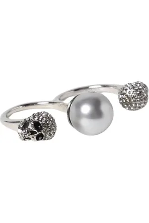 Alexander McQueen Damen, Accessories, Grau, LGröße: