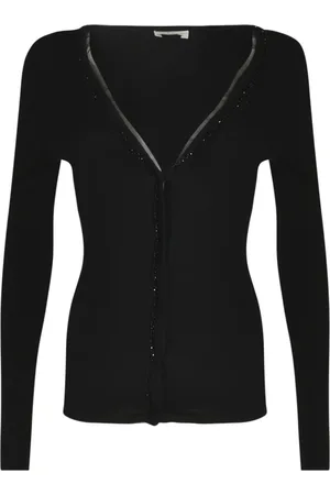 P.A.R.O.S.H. Damen, Strickwaren, Schwarzk, SGröße: