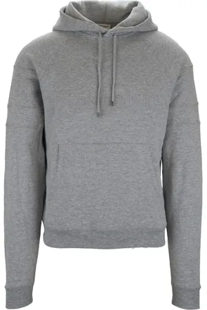Saint Laurent Herren, Sweatshirts & Hoodies, Grau, MGröße: