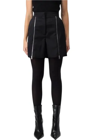 Alexander McQueen Damen, Shorts, Schwarzk, 2XSGröße: