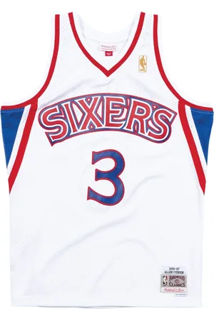 Mitchell & Ness Herren, Sport, Weiß, LGröße: