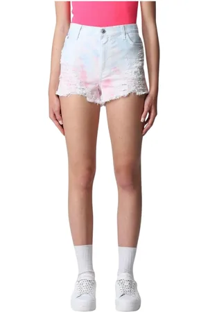 Chiara Ferragni Damen, Shorts, Weiß, W26Größe: