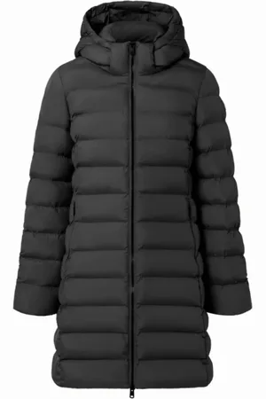 ECOALF Damen, Mäntel, Schwarzk, XLGröße: