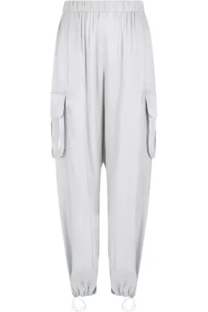 Emporio Armani Damen, Hosen, Grau, XSGröße: