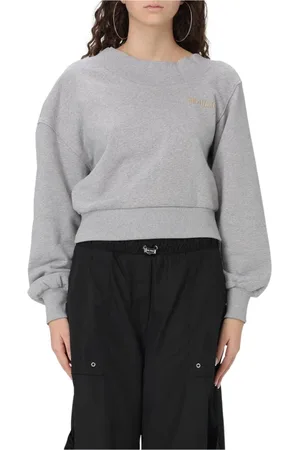 The Attico Damen, Sweatshirts & Hoodies, Grau, SGröße: