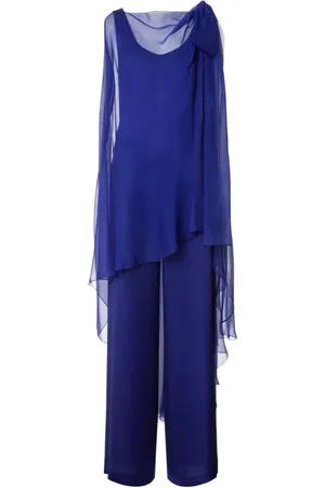 Alberta Ferretti Damen, Jumpsuits & Playsuits, Blau, SGröße: