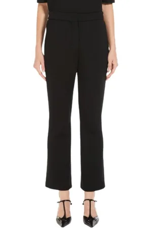 Max Mara Damen, Hosen, Schwarzk, LGröße: